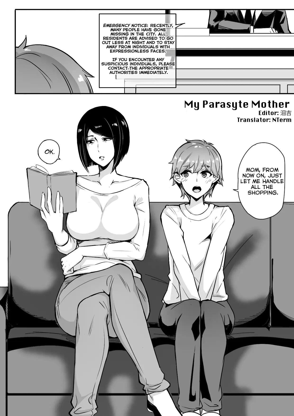 My Parasyte Mother Chapter 1000 Page 1